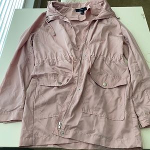 Forever 21 light pink rain coat